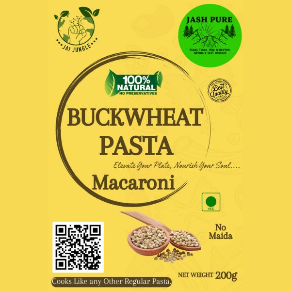 
Buckwheat & Suji Macaroni 200gm Premium
