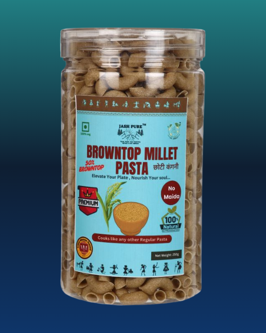 Browntop Millet Pasta Premium (50%)250gr