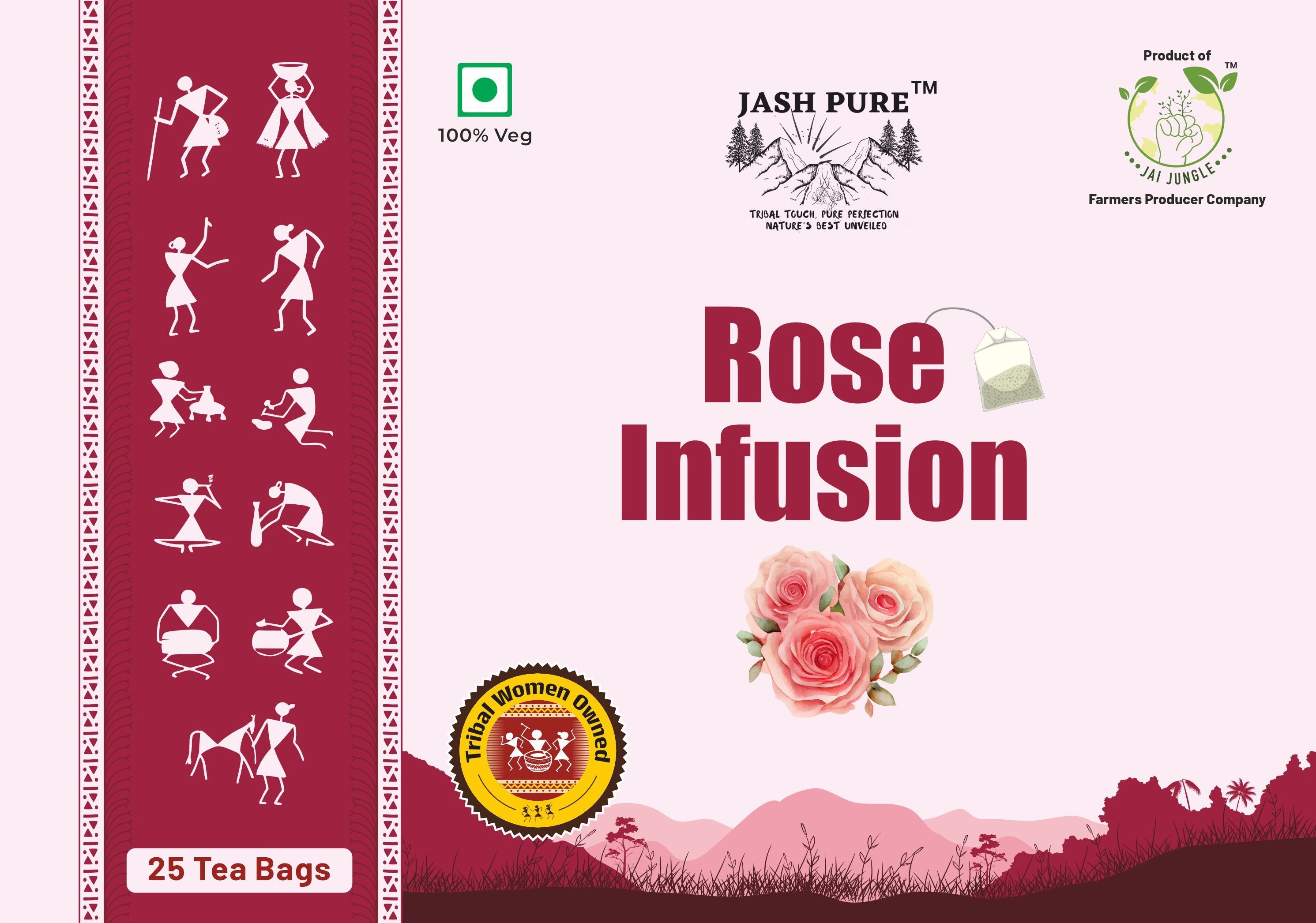 Rose Infusion Tea 25N