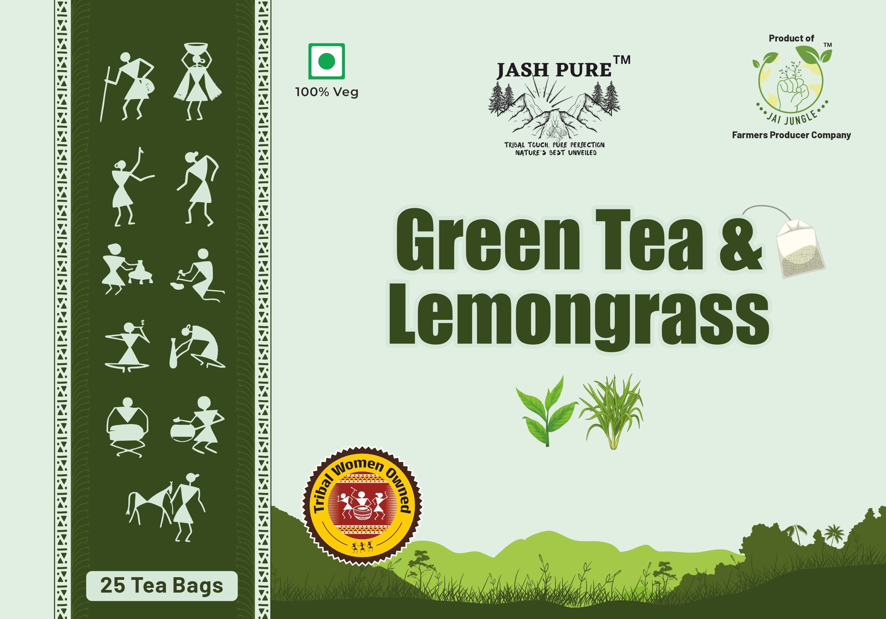 Green Tea & Lemongrass 25N