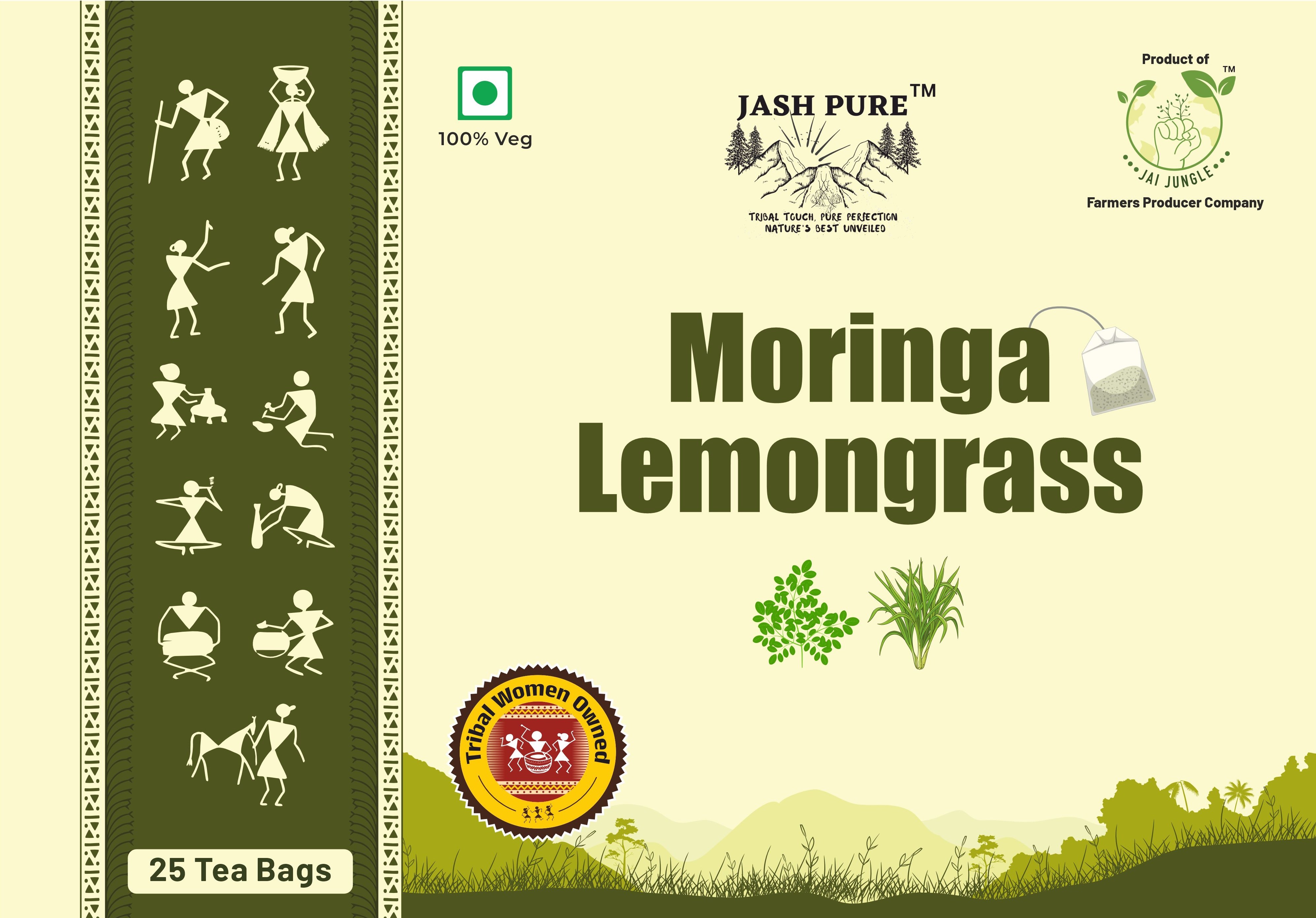 Moringa & Lemongrass Tea 25N