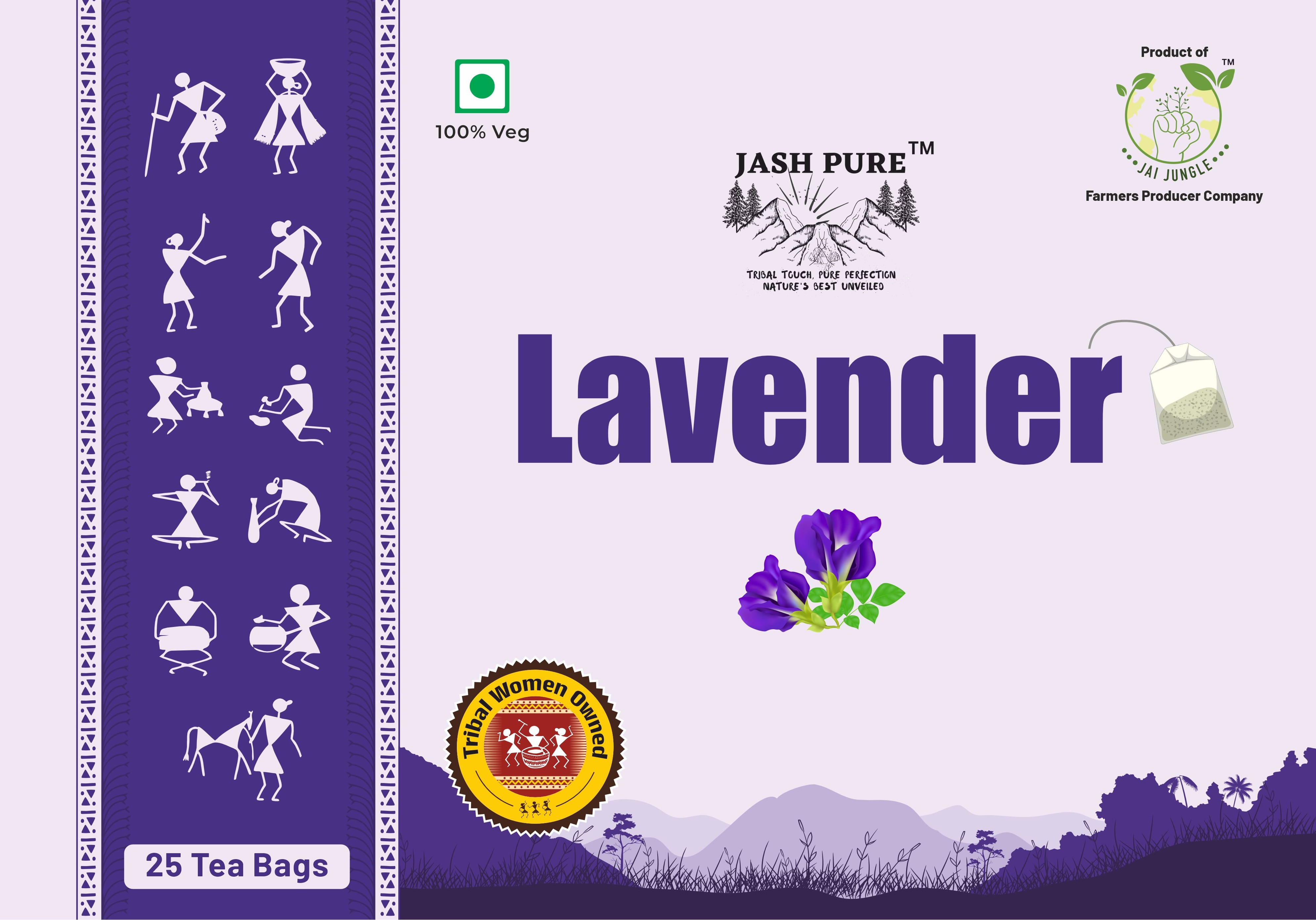 Lavender Tea Bags Tea 25N