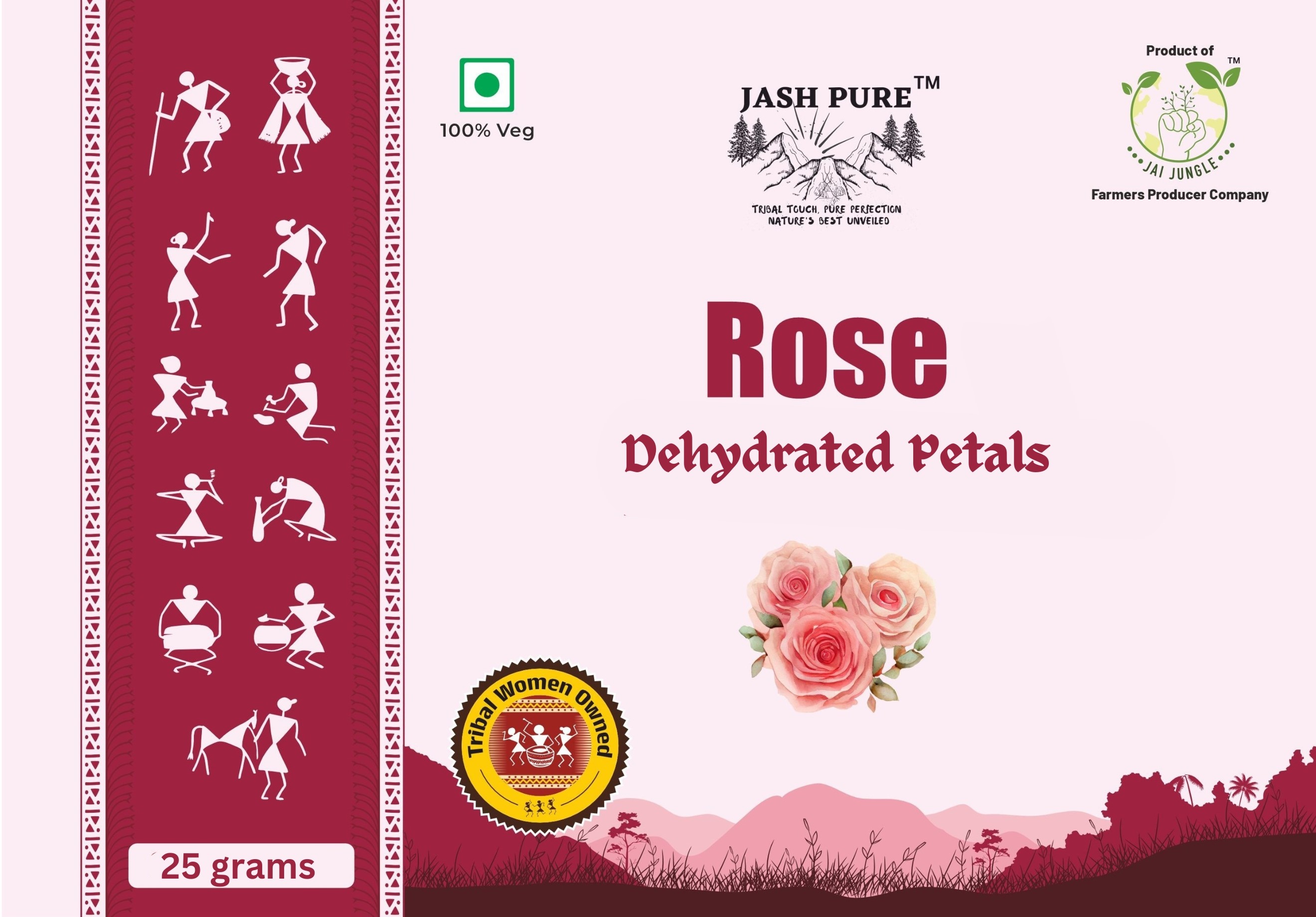 Rose Infusion Tea Bags 25gm