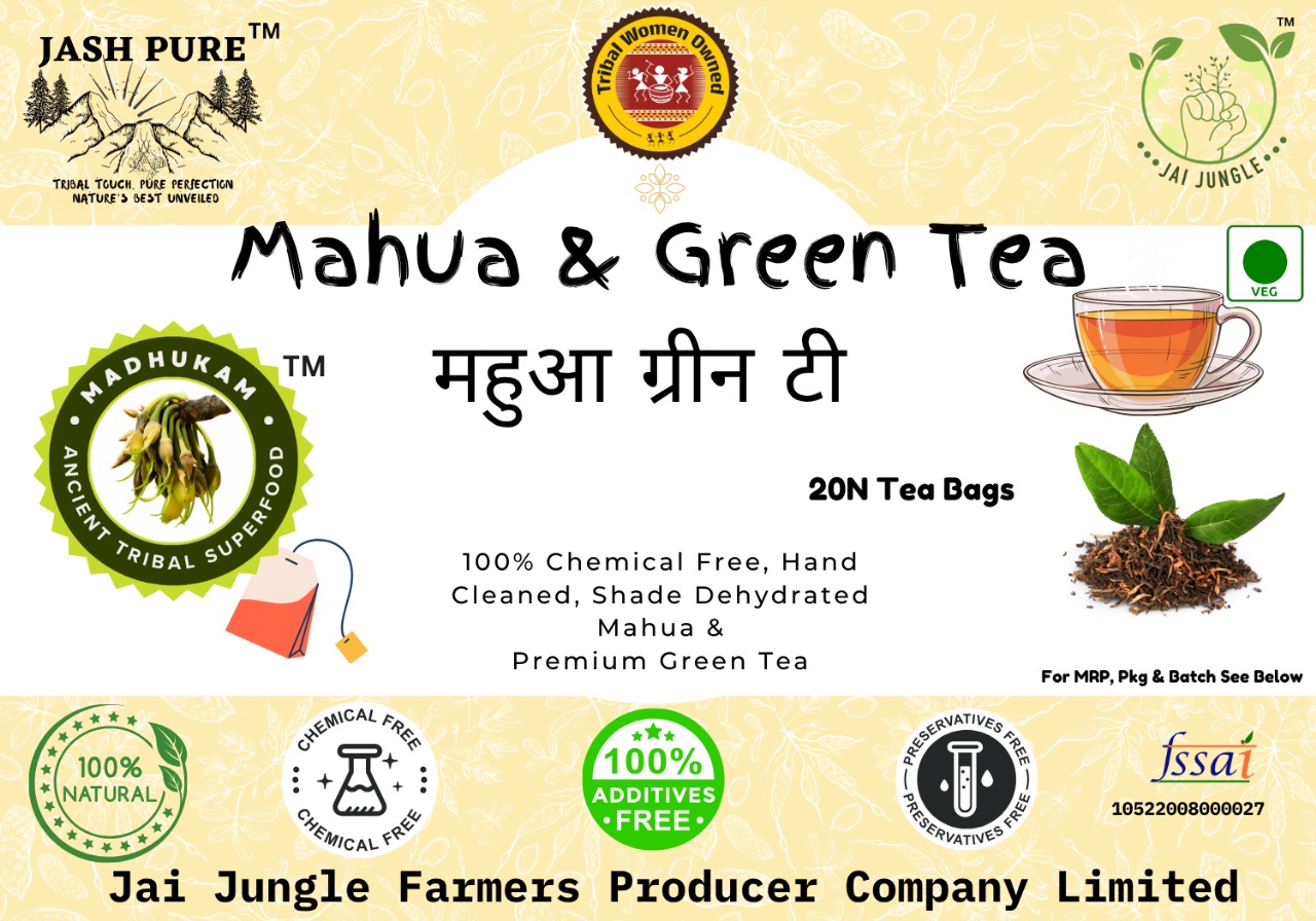Mahua Infusion Green Tea Bags 20N