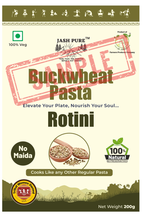 Buckwheat & Suji Rotini 200 gm Premium