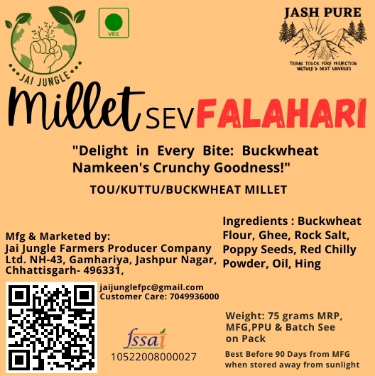 Falahari Sev/Bhujia (Buckwheat) 75gm