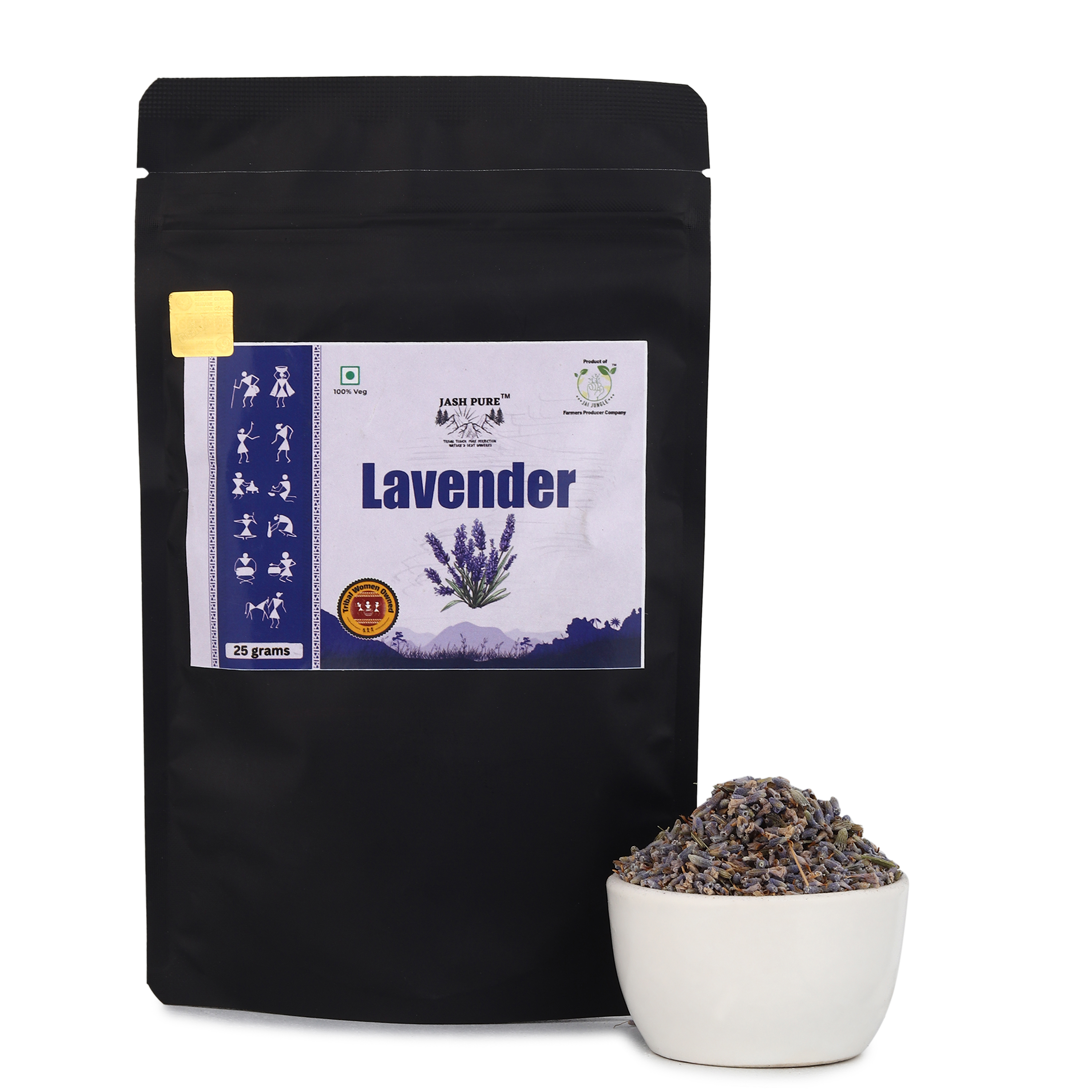Lavender Tea 25 gm - Infront